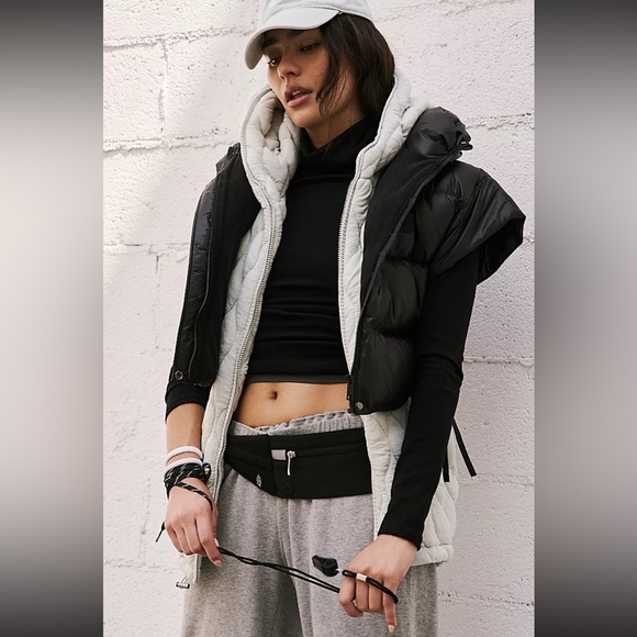 NWT Free People Limitless Puffer Poncho - Picture 2 of 8